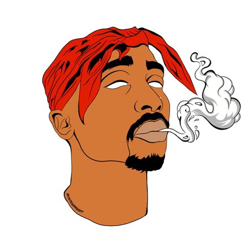 Pin By Erin Reed On Art Cartoon Painting Rapper Art Tupac Art