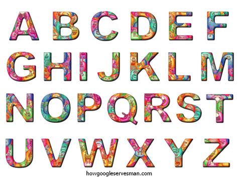 Cut Copy Paste Colorful Alphabet Letters Fonts 1 By Leonardv2 On Deviantart