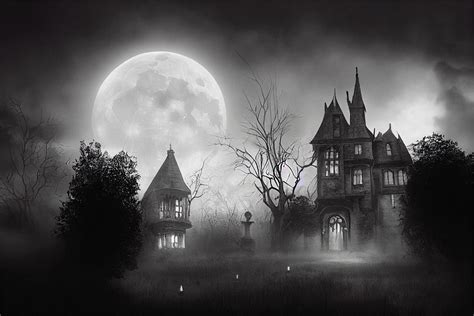Download Haunted House Gothic Horror Royalty Free Stock Illustration