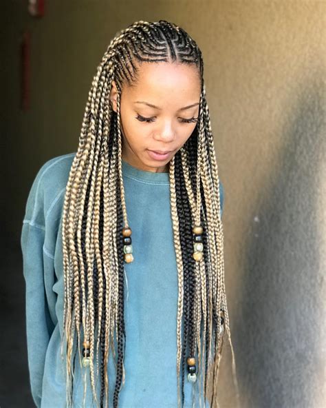 19 Hottest Ghana Braids Youll See Right Now Hairstyles Vip