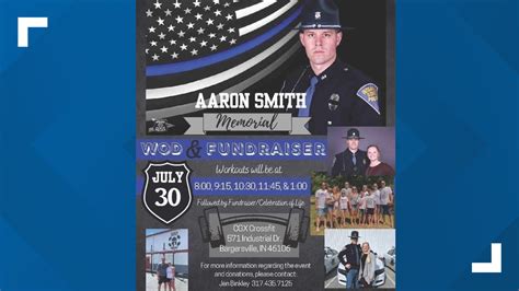 Fundraiser Celebration Of Life For Isp Trooper Aaron Smith