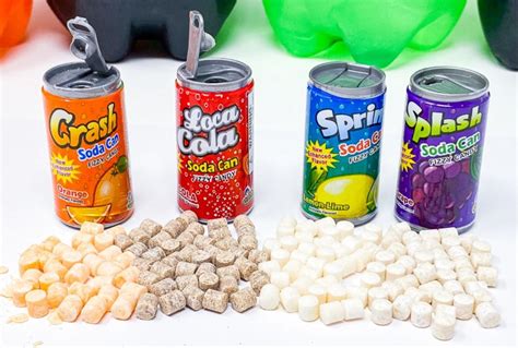 Soda Can Fizzy Candy E And S Sweets
