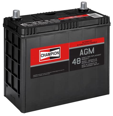 Champion Agm Battery Group Size 51r 2071617 Pep Boys
