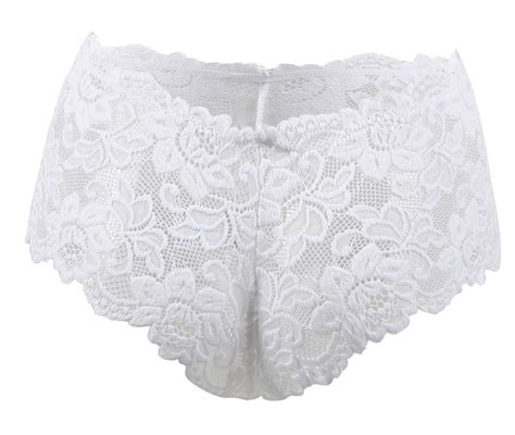 White Sexy Floral Lace Panty Ohyeah