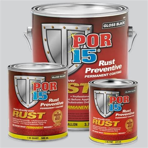 Por 15 Rust Preventive Coating Qt