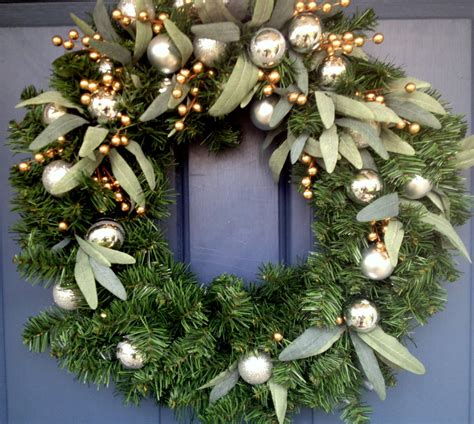 Diy Christmas Wreath Via Martha Stewart Cline Rose