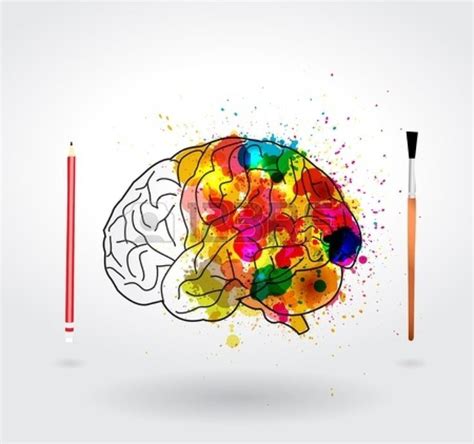 Watercolor Brain Creative Arts Therapy Creative Art Art Therapist