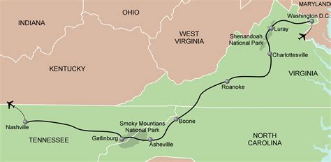 Topographic Map Of The Smoky Mountains - United States Map