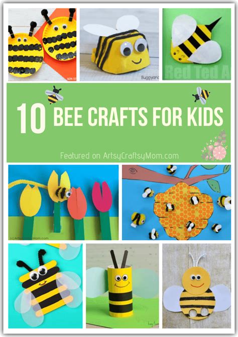 10 Bright And Bubbly Bee Crafts For Kids Sport And Life