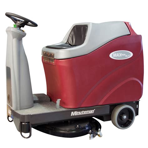 Minuteman Max Ride Sport Cordless Ride On Disc Floor Scrubber