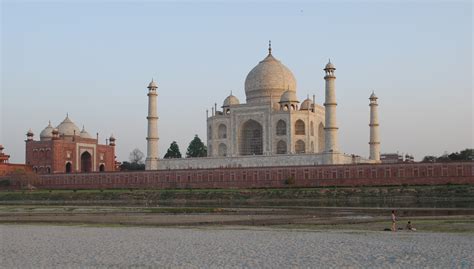 Taj Mahal Viewed From The Rear Side Ibex Expeditions
