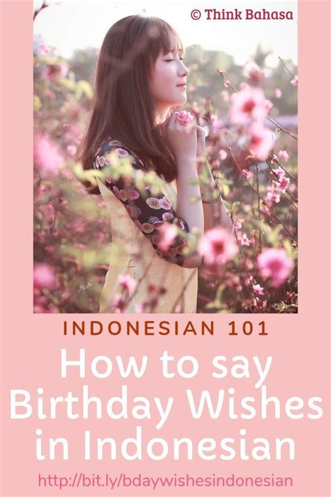 Happy Birthday In Indonesian Happy Birthday