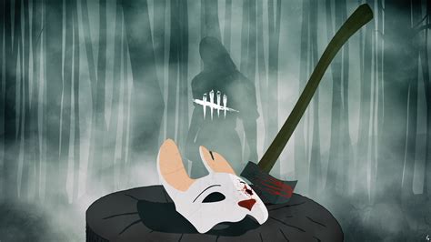 Wallpaper Dead By Daylight Minimalism The Huntress Video Games