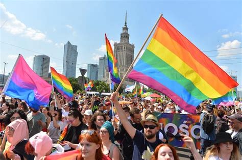 lgbt parade in warsaw biggest parade in cee history r europe