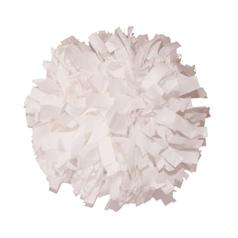 Plastic White 6 Pom I Love Cheer®
