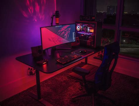 New Ultrawide Gaming Setup And Build Video Game Room Design Gaming Room Setup Gaming Setup