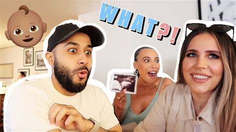 telling my brother and sister in law i m pregnant shocked youtube