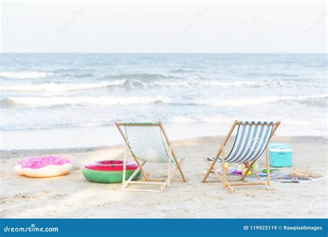 Beautiful Beach In The Summertime Stock Image Image Of Coast Outdoor