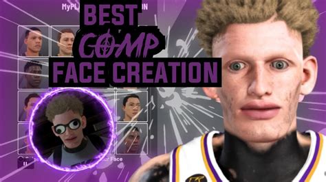 New😈best Comp Face Creation Tutorial On Nba 2k20😈look Like A Sweat 😓
