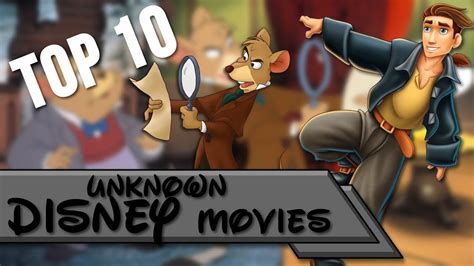 Top 10 Unknown Disney Movies Youtube