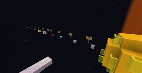 Solar System Map Optifine Minecraft Map