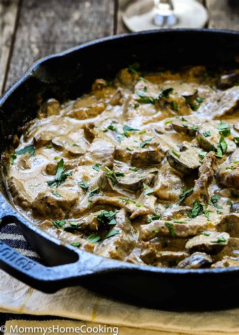 Easy Beef Stroganoff Mommy S Home Cooking