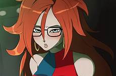 android 21 dragon ball fighterz android21 gif fanart reveals portion fan only small