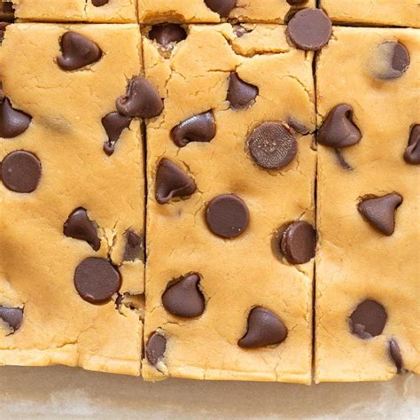 Cookie Dough Protein Bars 3 Ingredients The Big Mans World