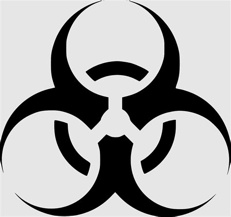 Anthrax Toxic Biological Hazard Dangerous Goods Hazard Symbol