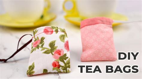 DIY Reusable Tea Bags Make Your Own Fabric Tea Bag In Just 3 Minutes