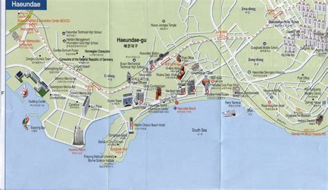 Busan Incheon Korea Map