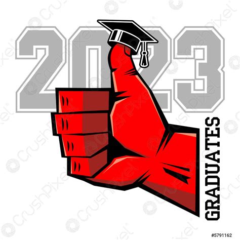 2023 Graduate Class Logo Stock Vector 5791162 Crushpixel