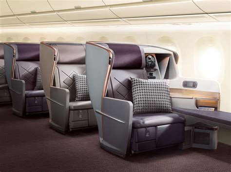 Best Business Class Seats On Singapore Airlines Airbus A350 900ulr