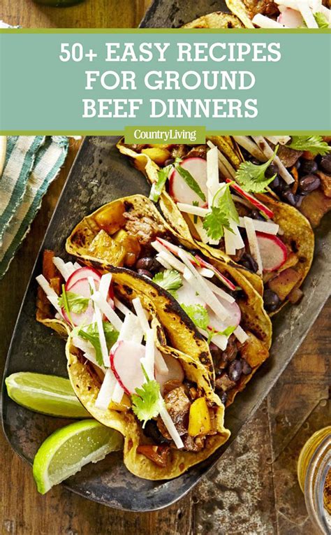 44 Best Ground Beef Recipes Dinner Ideas With Ground Beef