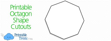 Uses of octagons in churches also include lesser design elements, such as the octagonal apse of nidaros cathedral. Printable Octagon Shape Cutouts — Printable Treats.com