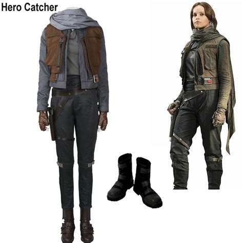 Hero Catcher High Quality Jyn Erso Cosplay Costume Rogue One A Star
