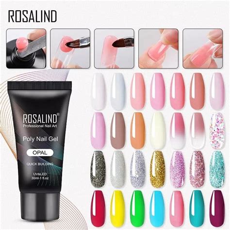 Rosalind Poly Nail Gel For Nails Extension Finger Nail Art Manicure