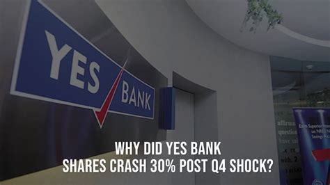 Price to earnings (p/e) ratio. Why did Yes Bank shares crash 30% post Q4 shock? - YouTube