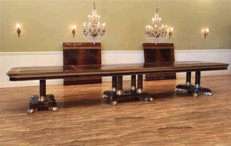 Whether you are looking for folding banquet tables, round banquet tables, plywood banqueting tables, 8' banquet tables or 6' banquet tables, we offer a wide selection at exceptionally low prices. Large Custom Regency Style Banquet Dining Table by ...