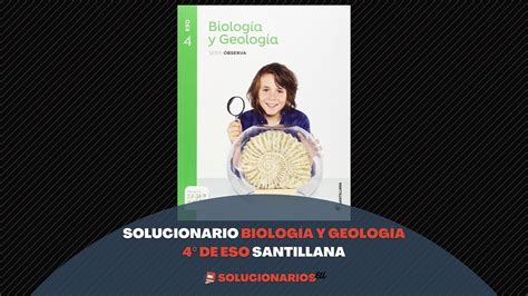 Descargar Solucionario Biolog A Y Geolog A Eso Santillanaen Pdf 53298