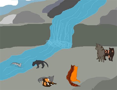 Tribe Of Rushing Water And The Clan Cats By Amanmir On Deviantart