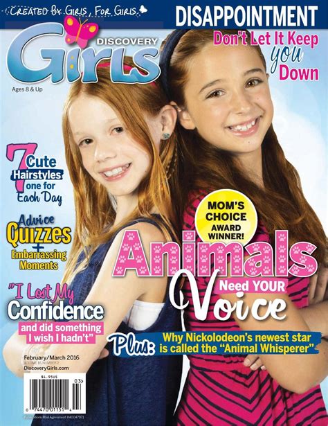discovery girls february march 2016 magazine get your digital