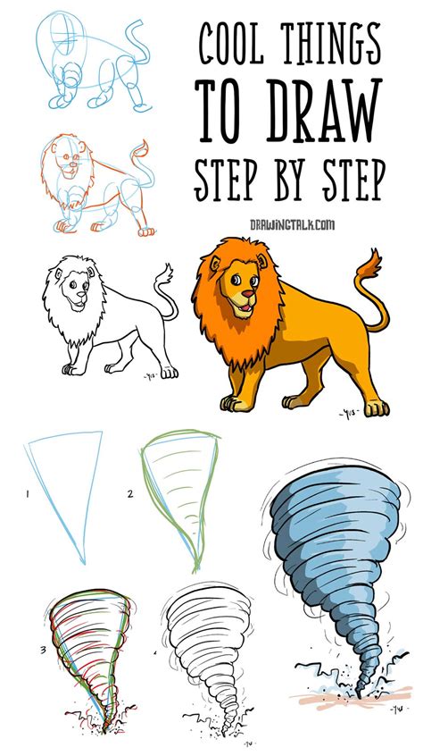 Cool And Easy Things To Draw Step By Step