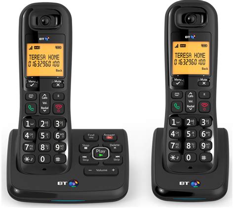 Bt Xd56 Cordless Phone With Answering Machine Twin Handsets Deals