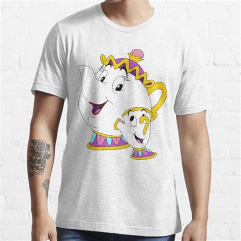Mrs Potts And Chip T Shirt For Sale By M3g3n Redbubble Mrs Potts