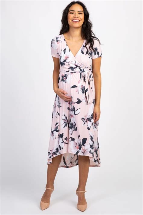 PinkBlush Maternity Clothes For The Modern Mother Wrap Dress