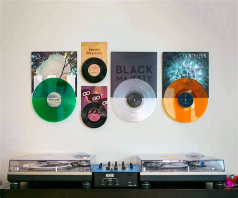 Record Props - Vinyl Record Display | Vinyl record display, Vinyl display, Record wall art