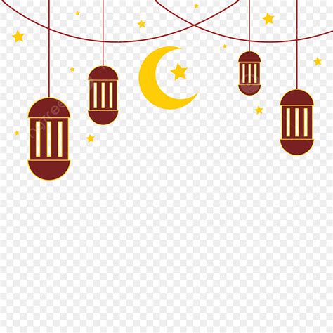 Ornamen Ramadhan Merah Png Linterna Lampion Marhaban Png Y Psd Para