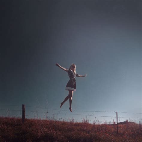 Levitation Selfportrait Photography By Fine Art Photorapher Pauline