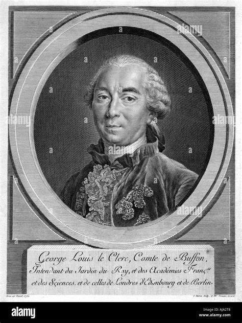 Georges Louis Leclerc Comte Du Buffon French Naturalist 1761 Artist